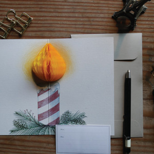 POP UP CARD_candle
