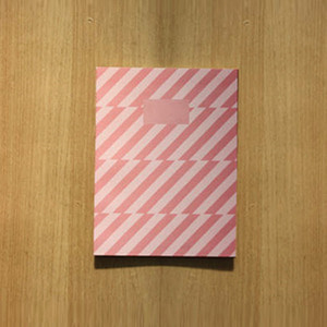 오첵 노트 NOTE Pattern Pink 패턴 핑크 (유선)